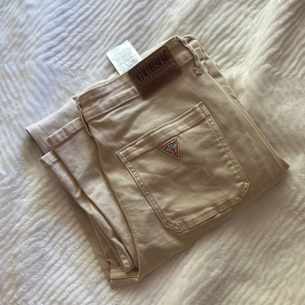 Guess Beige Casual Pants